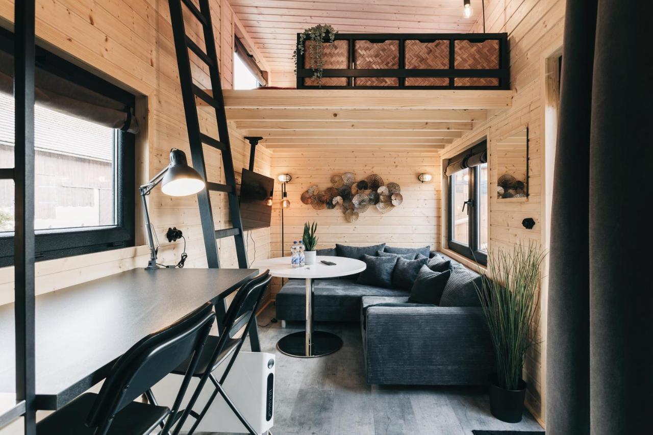 Idyllisches Tiny House Mit Sauna Löbau Εξωτερικό φωτογραφία