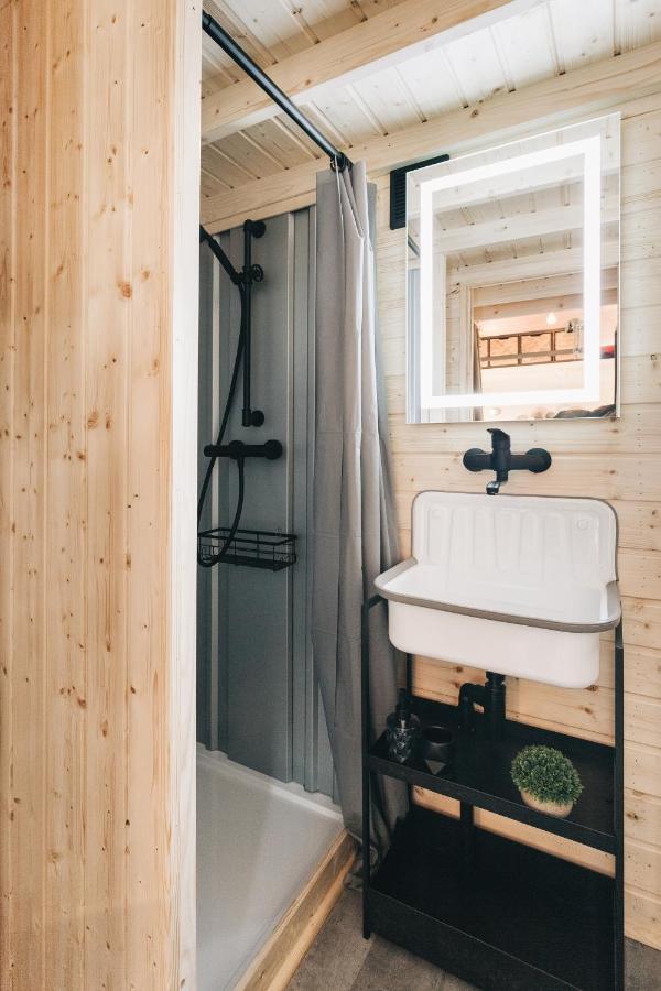 Idyllisches Tiny House Mit Sauna Löbau Εξωτερικό φωτογραφία