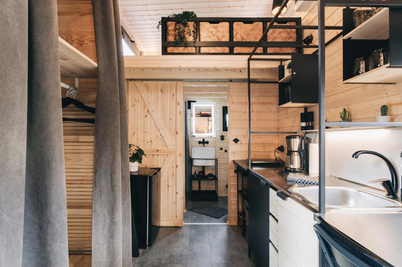 Idyllisches Tiny House Mit Sauna Löbau Εξωτερικό φωτογραφία