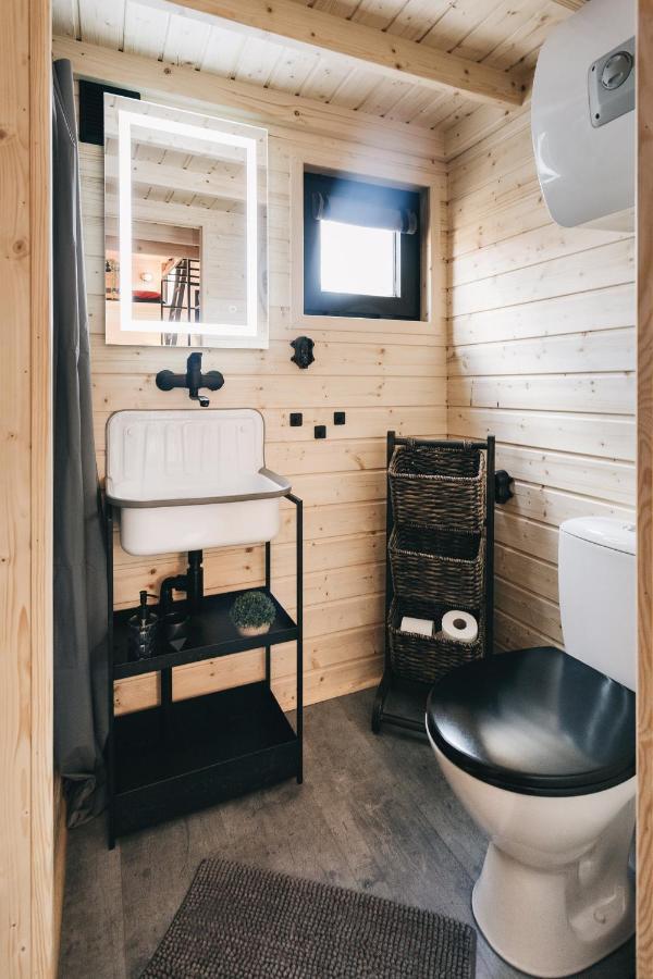 Idyllisches Tiny House Mit Sauna Löbau Εξωτερικό φωτογραφία