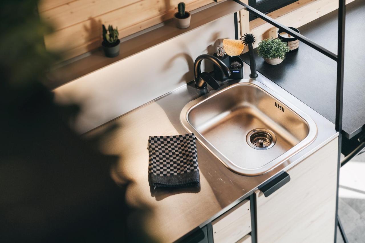 Idyllisches Tiny House Mit Sauna Löbau Εξωτερικό φωτογραφία