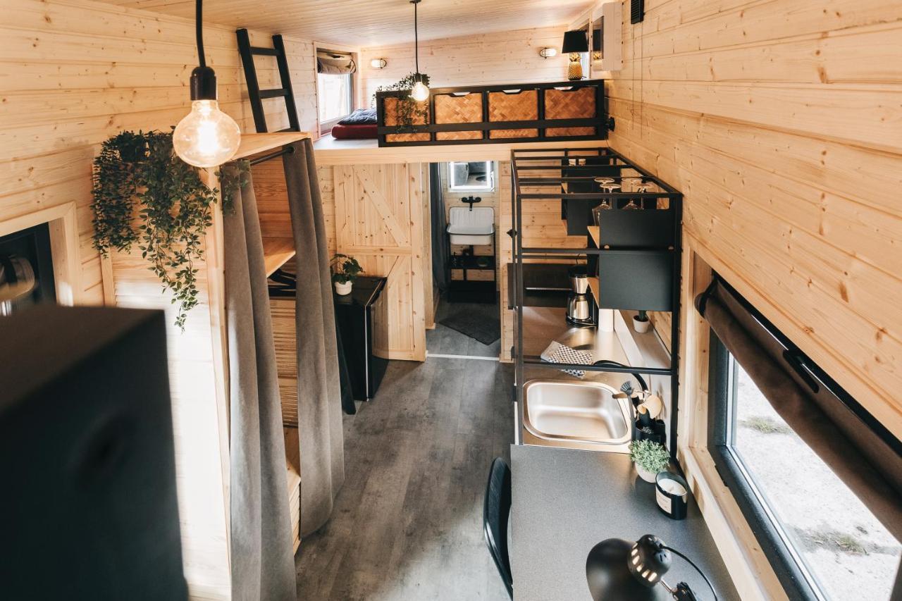 Idyllisches Tiny House Mit Sauna Löbau Εξωτερικό φωτογραφία
