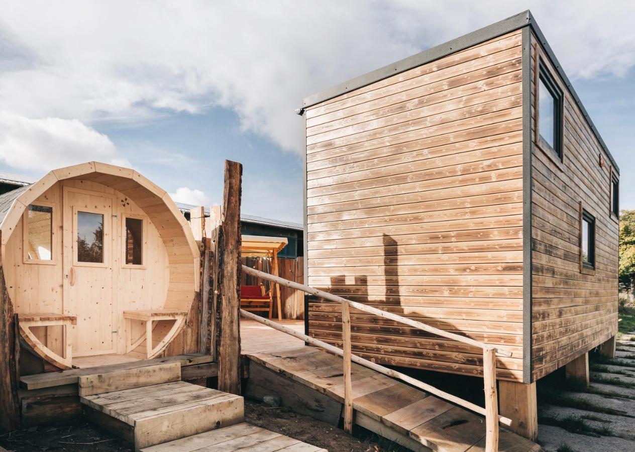 Idyllisches Tiny House Mit Sauna Löbau Εξωτερικό φωτογραφία