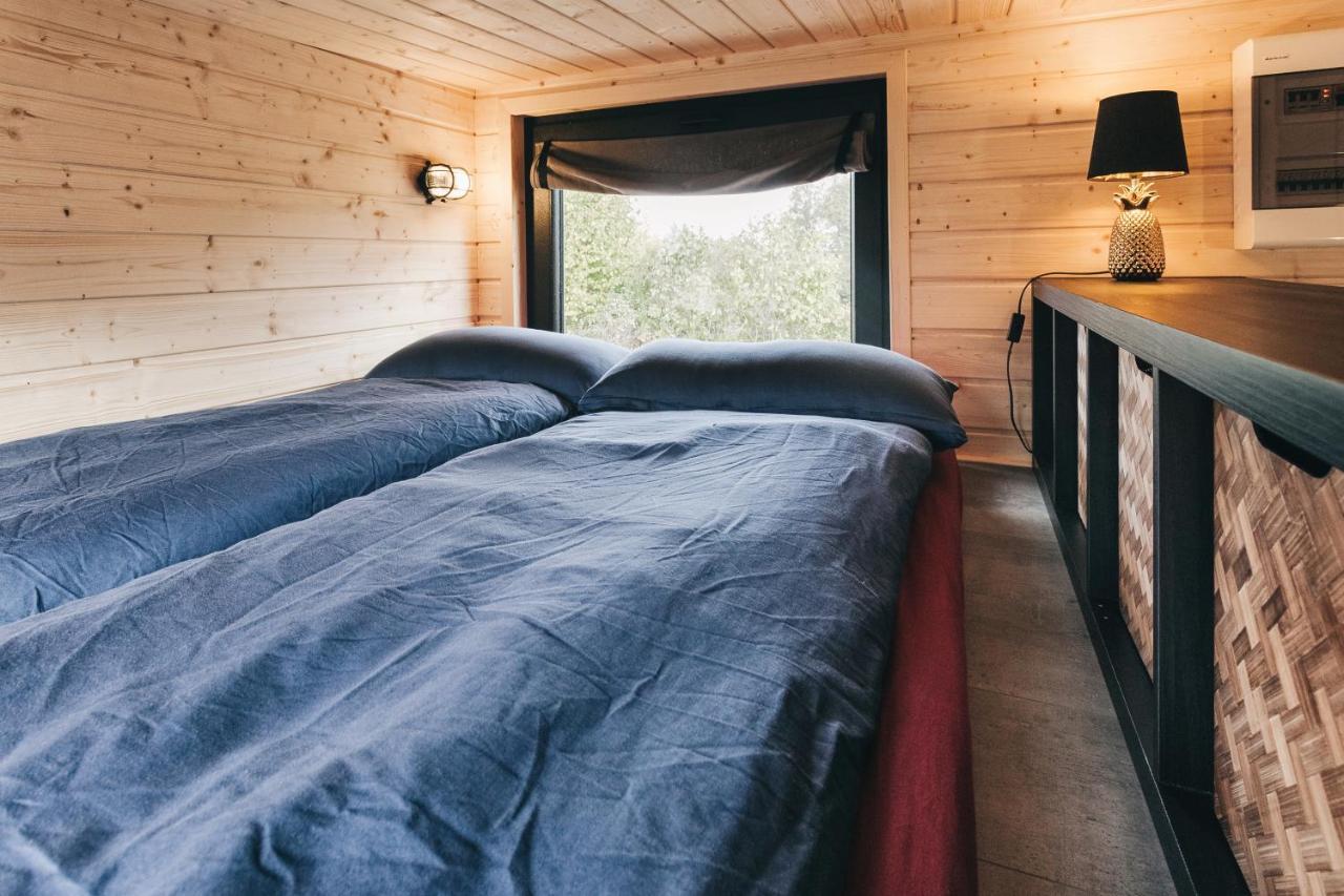 Idyllisches Tiny House Mit Sauna Löbau Εξωτερικό φωτογραφία